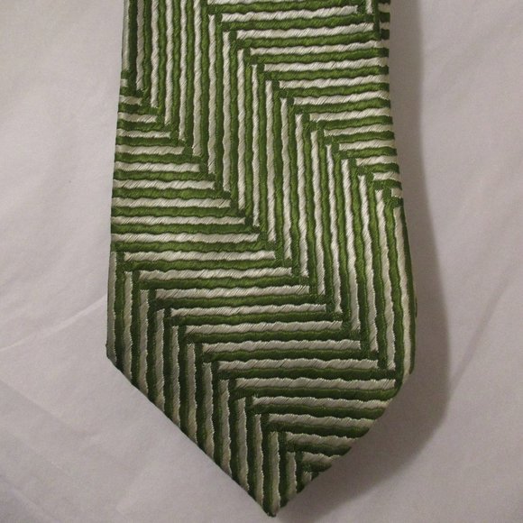 Vintage Mens Rhodia Tie Necktie Woven in France - Picture 4 of 4